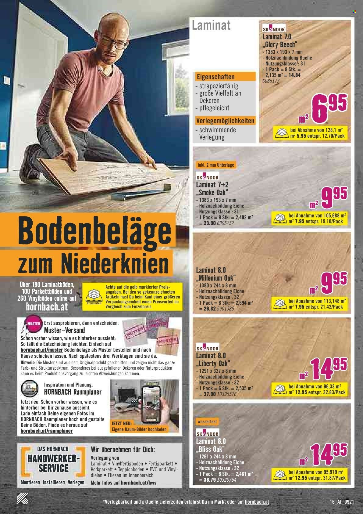 Angebote Hornbach - 30.9.2021 - 13.10.2021. Seite 16