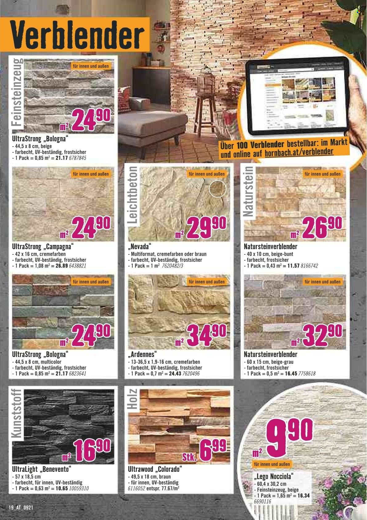 Angebote Hornbach - 30.9.2021 - 13.10.2021. Seite 19