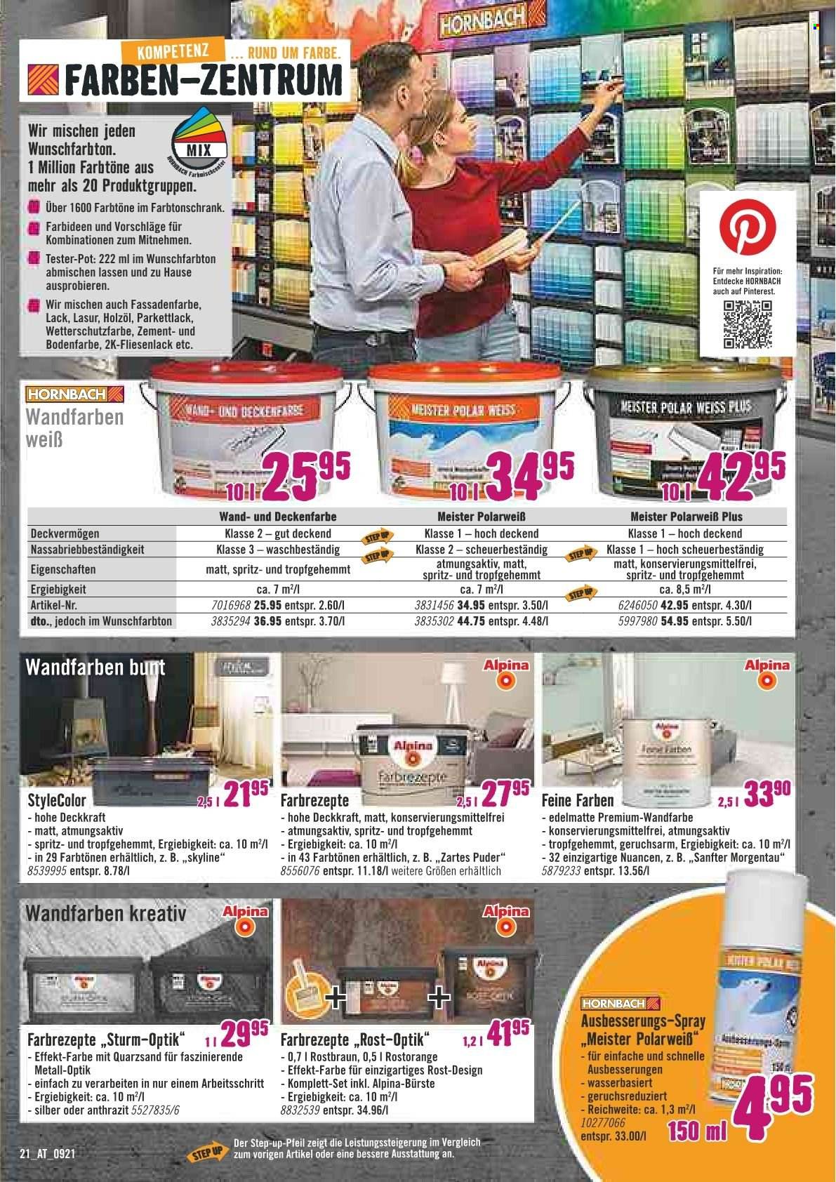 Angebote Hornbach - 30.9.2021 - 13.10.2021. Seite 21