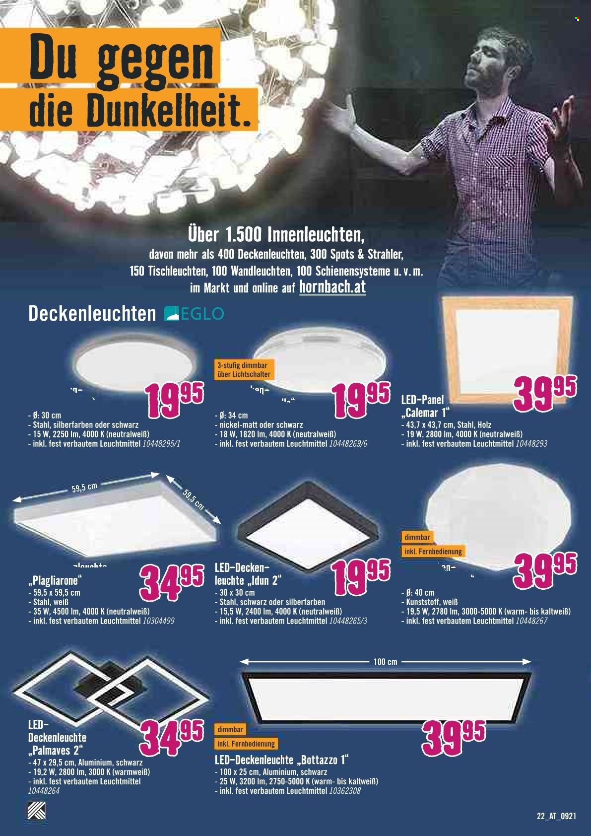 Angebote Hornbach - 30.9.2021 - 13.10.2021. Seite 22