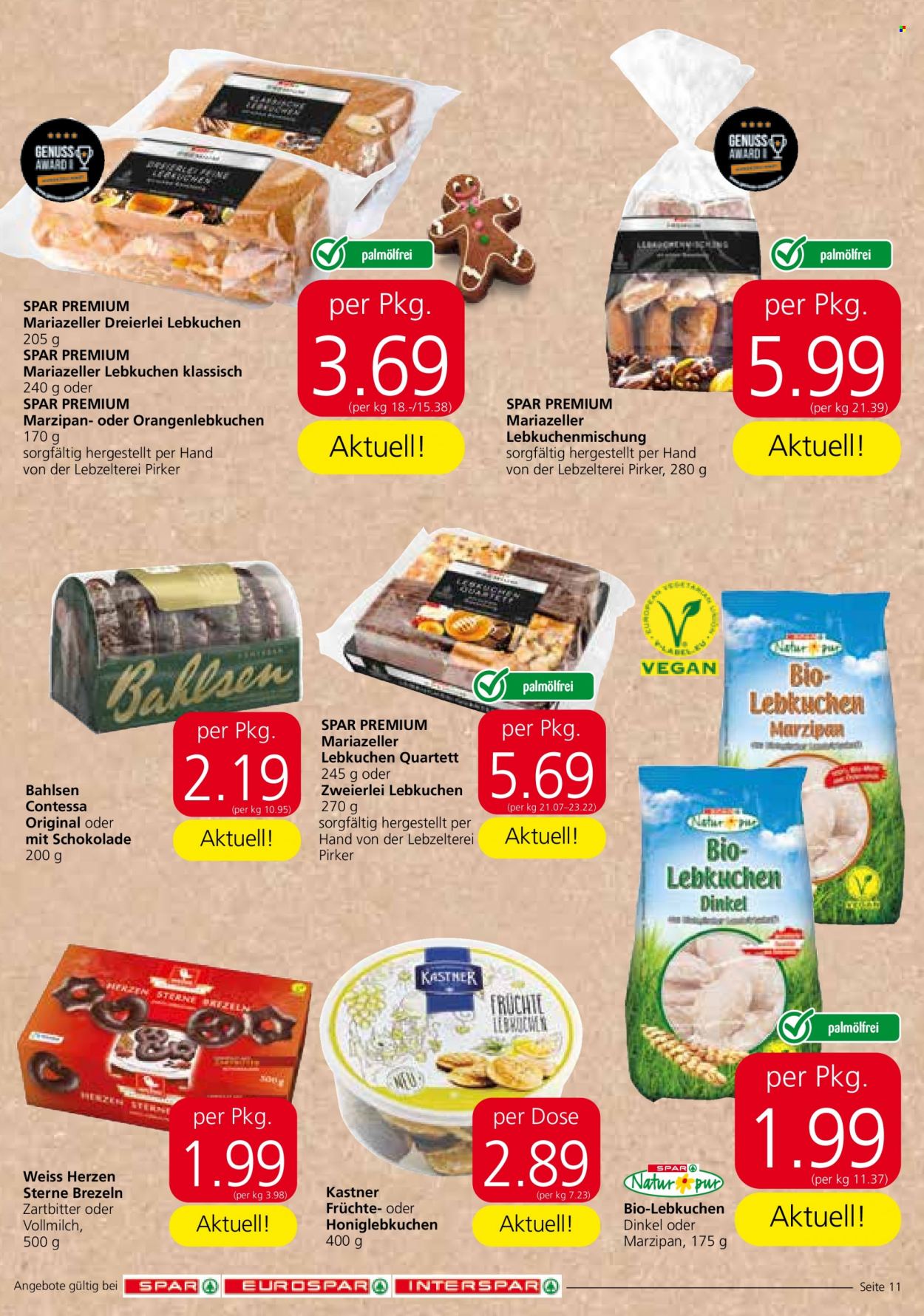 Angebote INTERSPAR - 30.9.2021 - 6.10.2021. Seite 11
