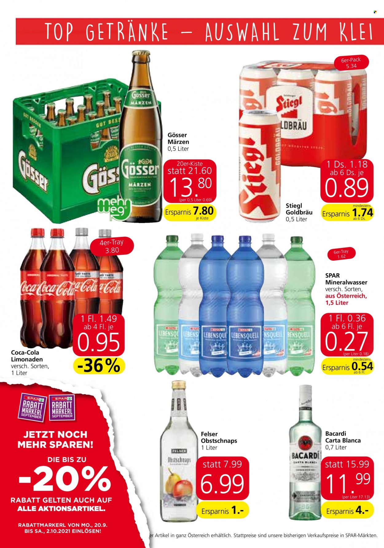 Angebote INTERSPAR - 30.9.2021 - 6.10.2021. Seite 12