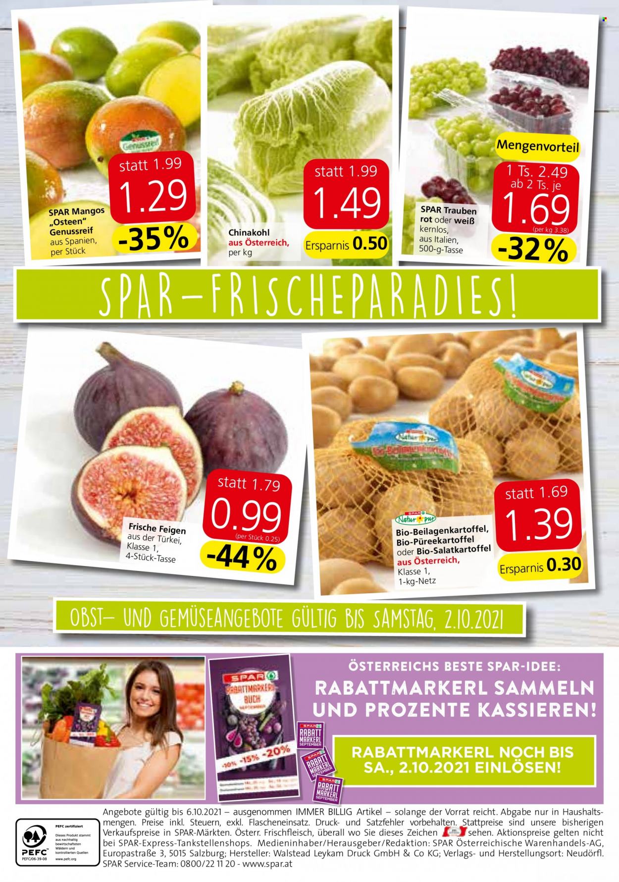 Angebote INTERSPAR - 30.9.2021 - 6.10.2021. Seite 16