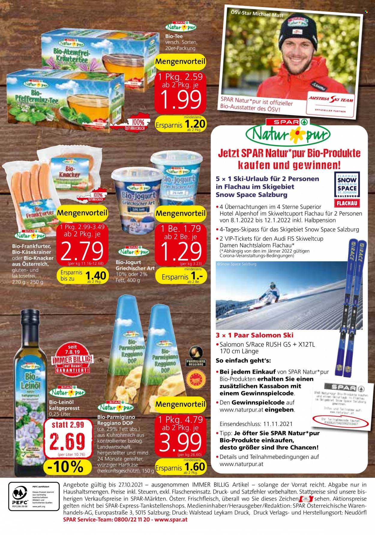 Angebote INTERSPAR - 30.9.2021 - 27.10.2021. Seite 4