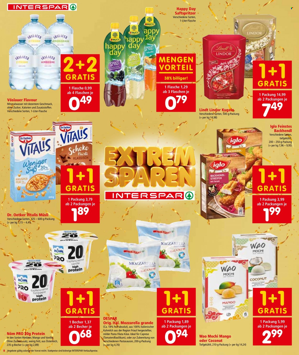 Angebote INTERSPAR - 30.9.2021 - 6.10.2021. Seite 8