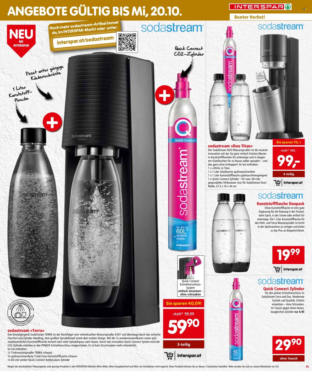 Angebote INTERSPAR - 30.9.2021 - 6.10.2021. Seite 15