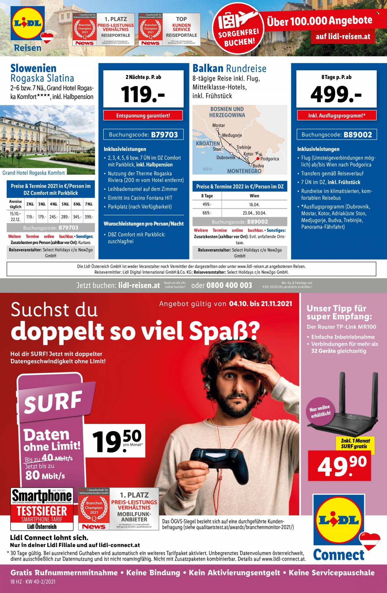 Angebote Lidl - 7.10.2021 - 13.10.2021. Seite 18