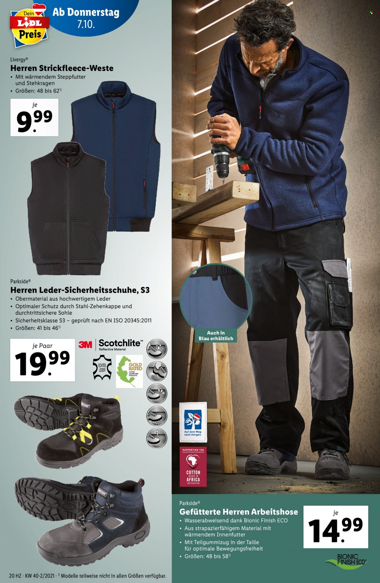 Angebote Lidl - 7.10.2021 - 13.10.2021. Seite 20