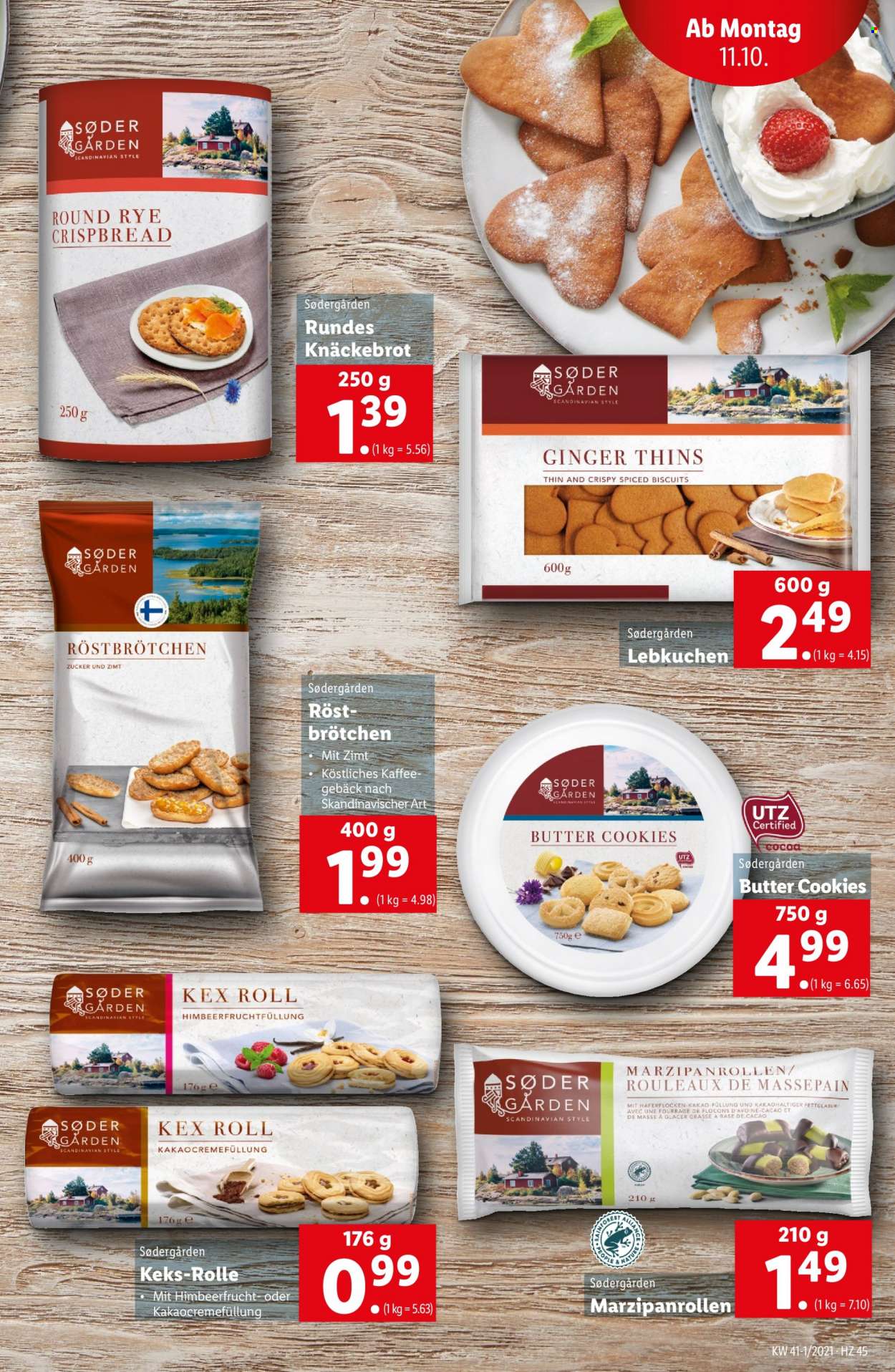 Angebote Lidl - 7.10.2021 - 13.10.2021. Seite 45