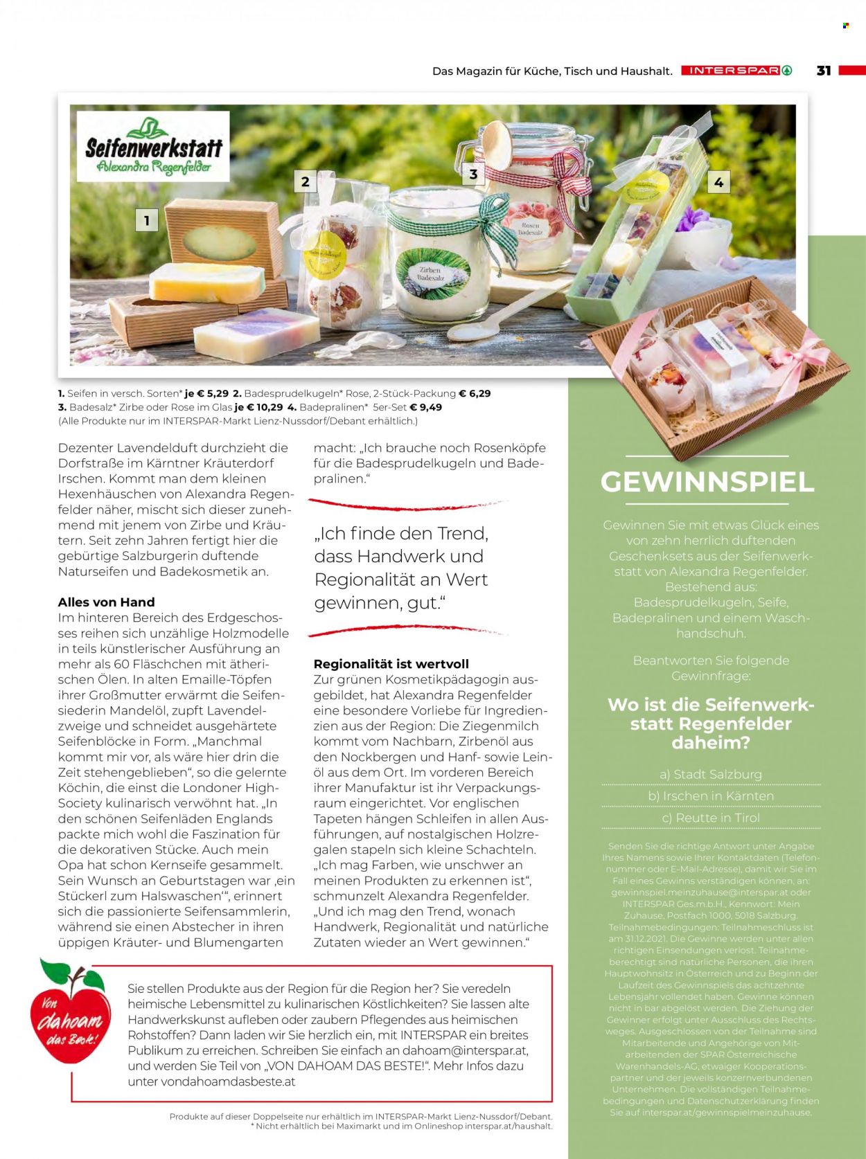 Angebote Maximarkt - 27.9.2021 - 31.12.2021. Seite 31
