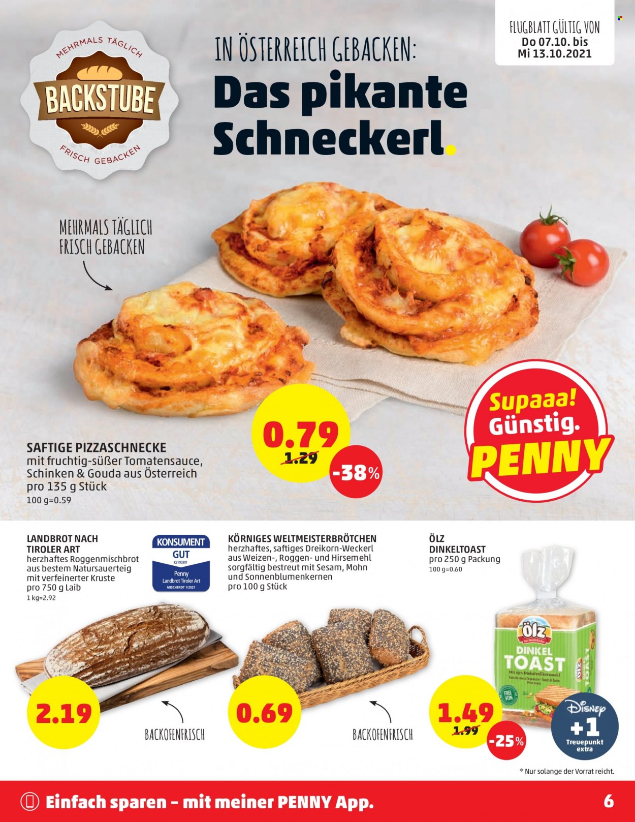 Angebote Penny - 7.10.2021 - 13.10.2021. Seite 6