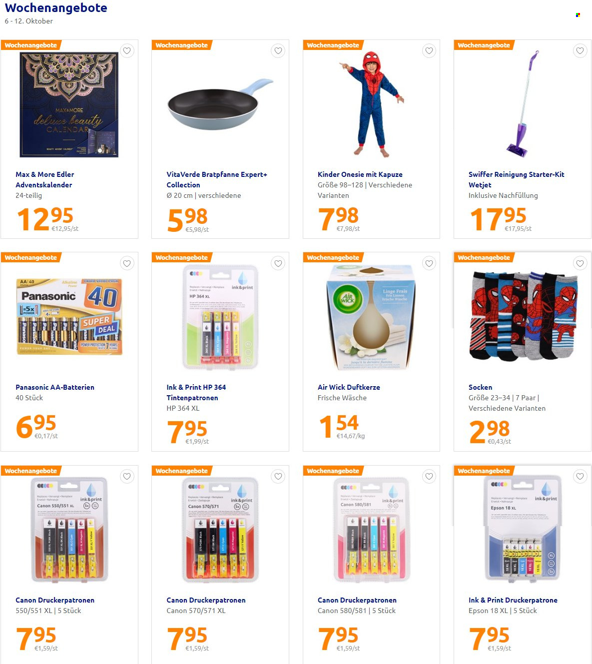 Angebote Action - 6.10.2021 - 12.10.2021. Seite 1