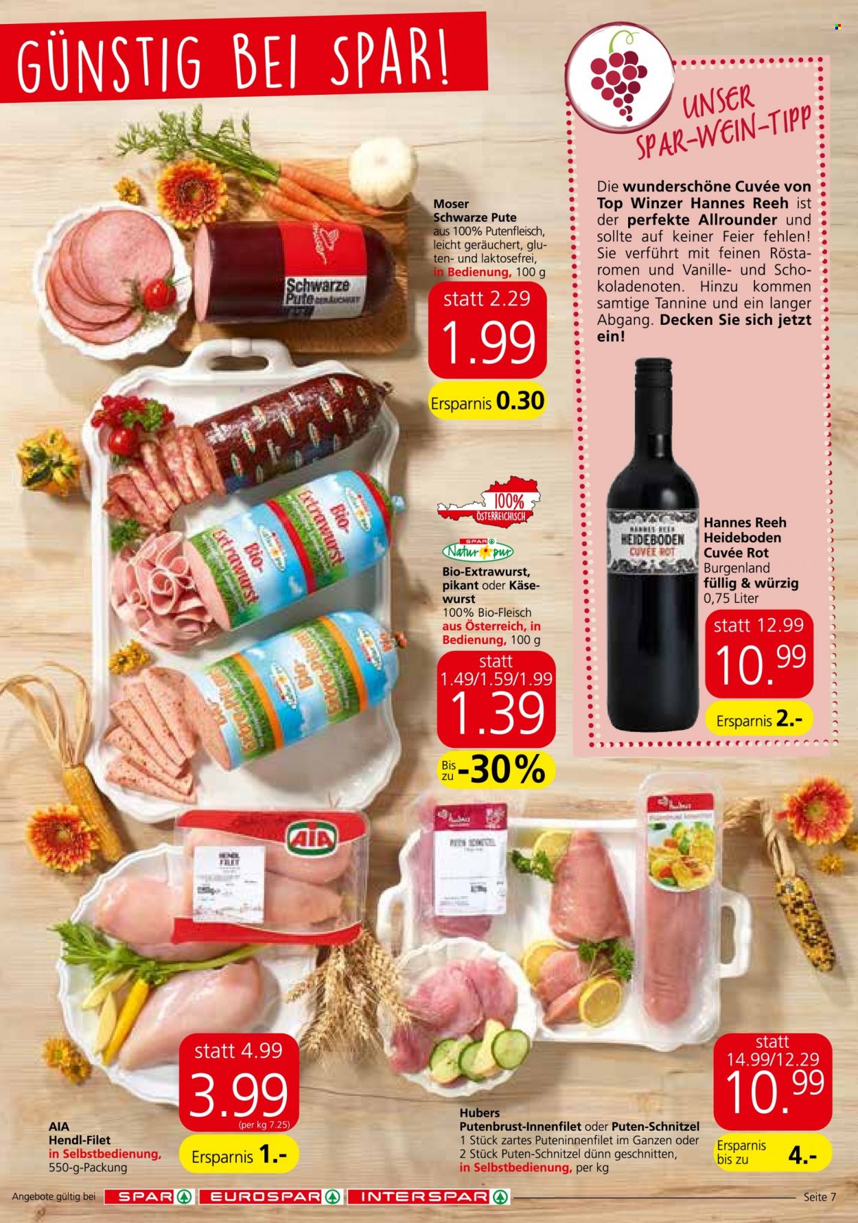 Angebote EUROSPAR - 7.10.2021 - 20.10.2021. Seite 7