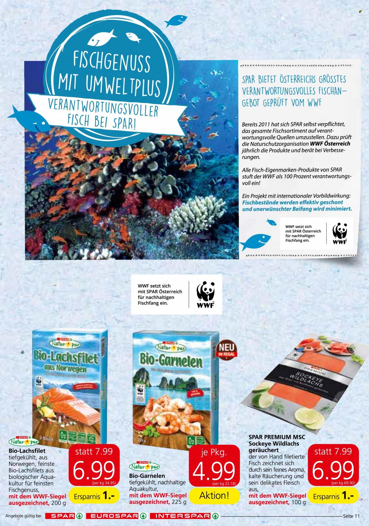 Angebote EUROSPAR - 7.10.2021 - 20.10.2021. Seite 11