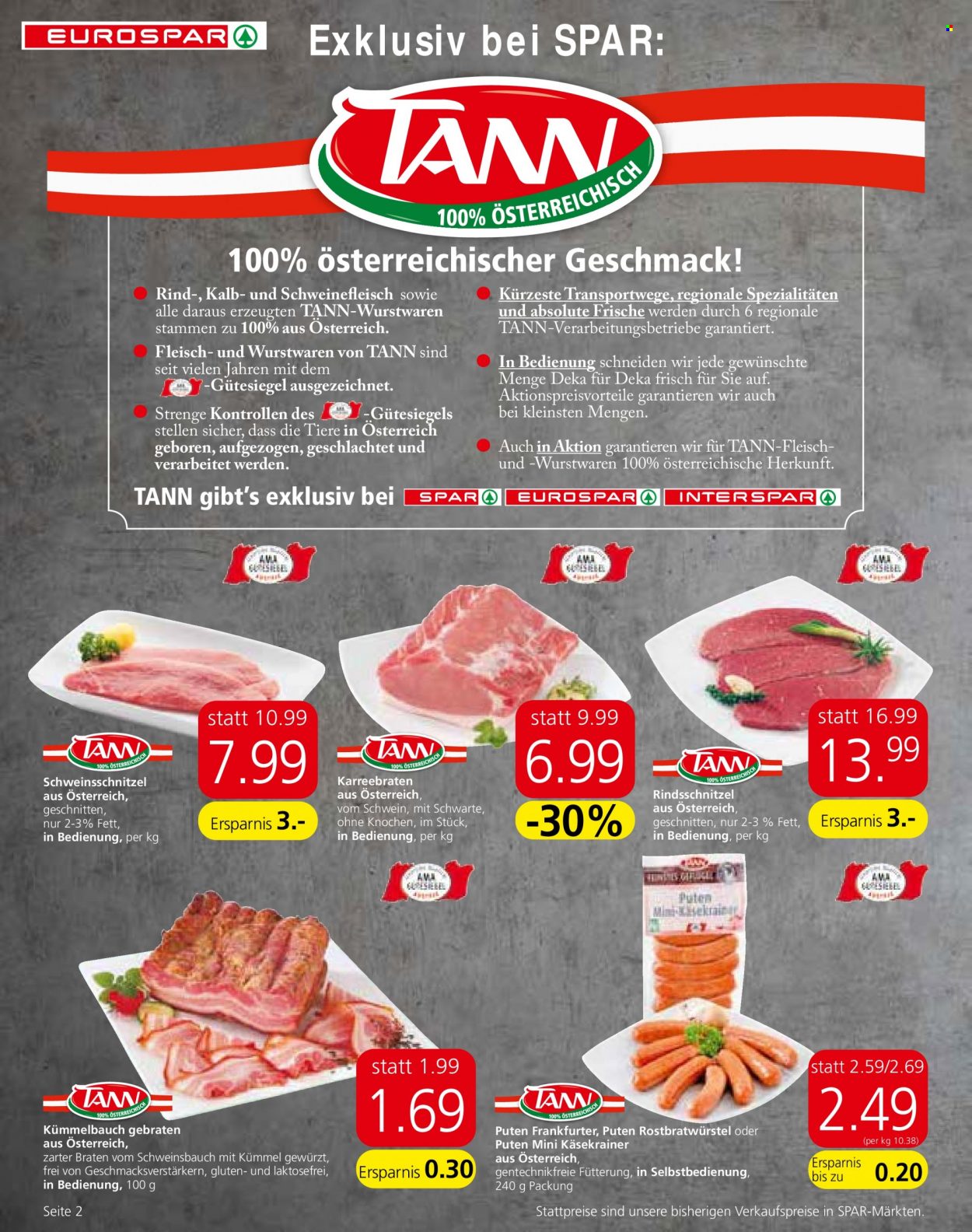 Angebote EUROSPAR - 7.10.2021 - 20.10.2021. Seite 2