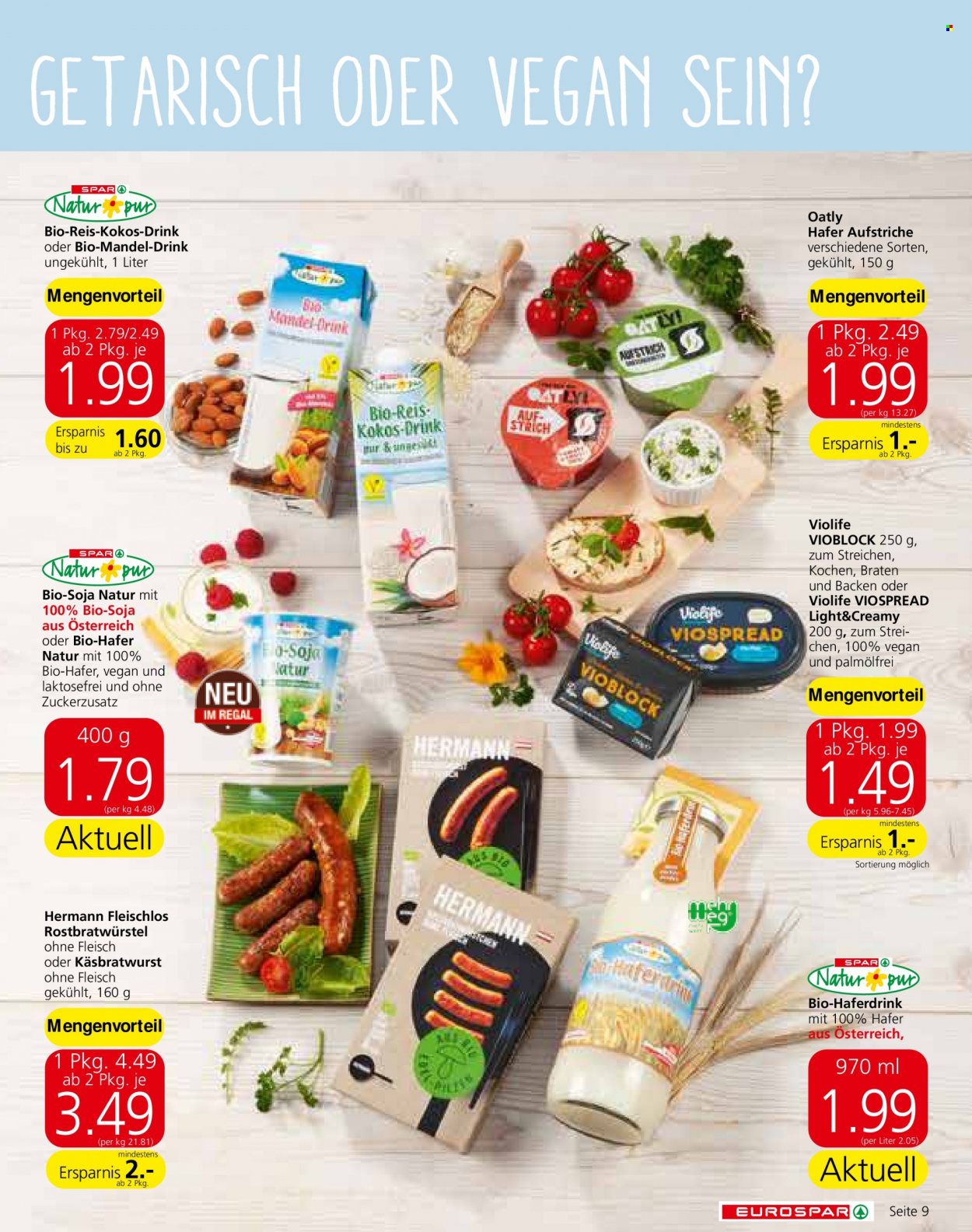 Angebote EUROSPAR - 7.10.2021 - 20.10.2021. Seite 9