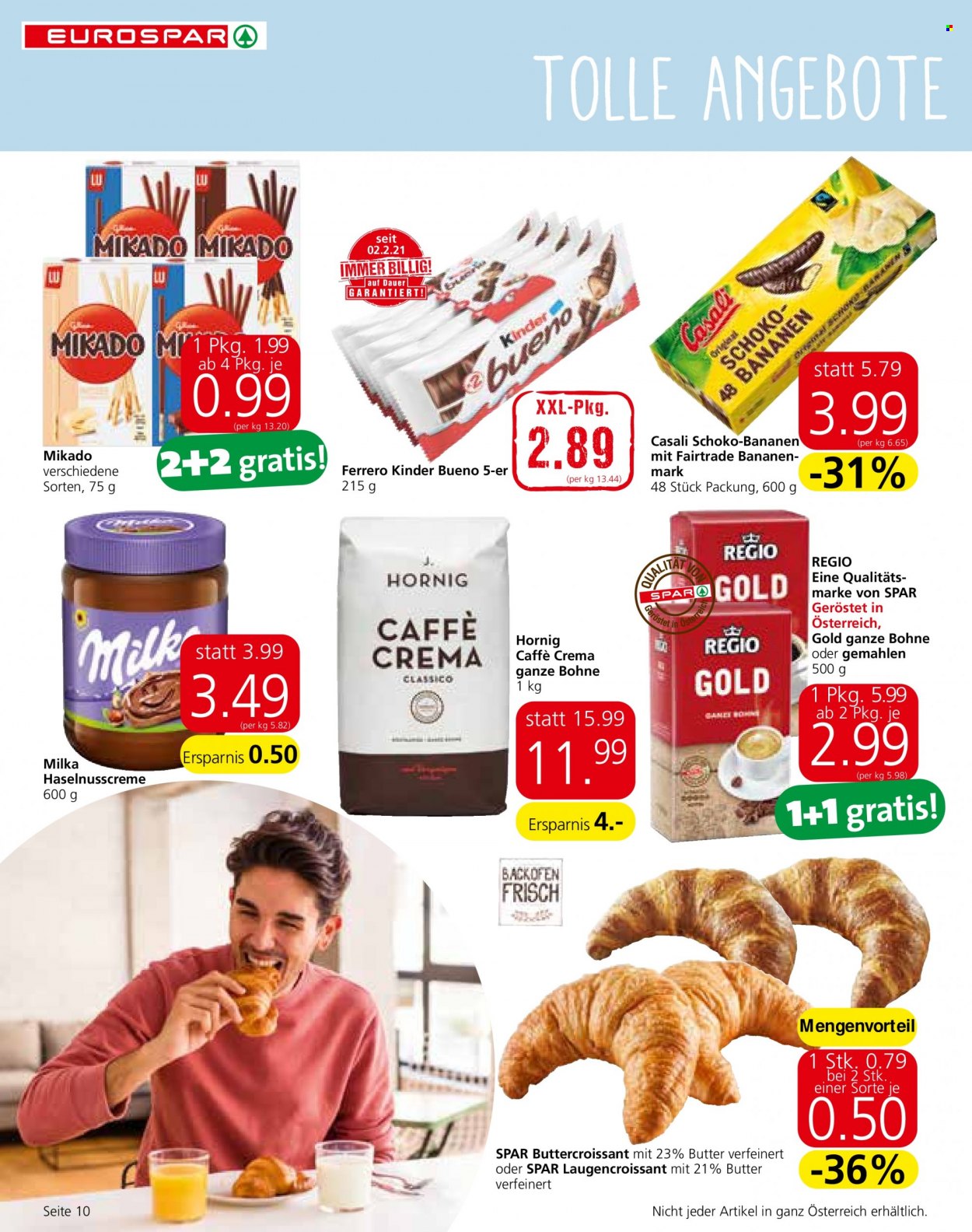 Angebote EUROSPAR - 7.10.2021 - 20.10.2021. Seite 10