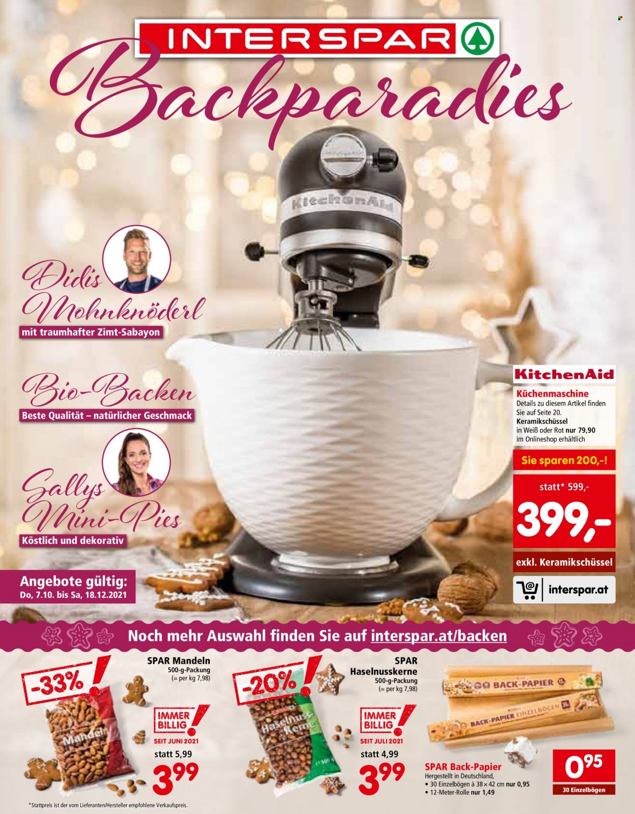 Angebote INTERSPAR - 7.10.2021 - 18.12.2021. Seite 1