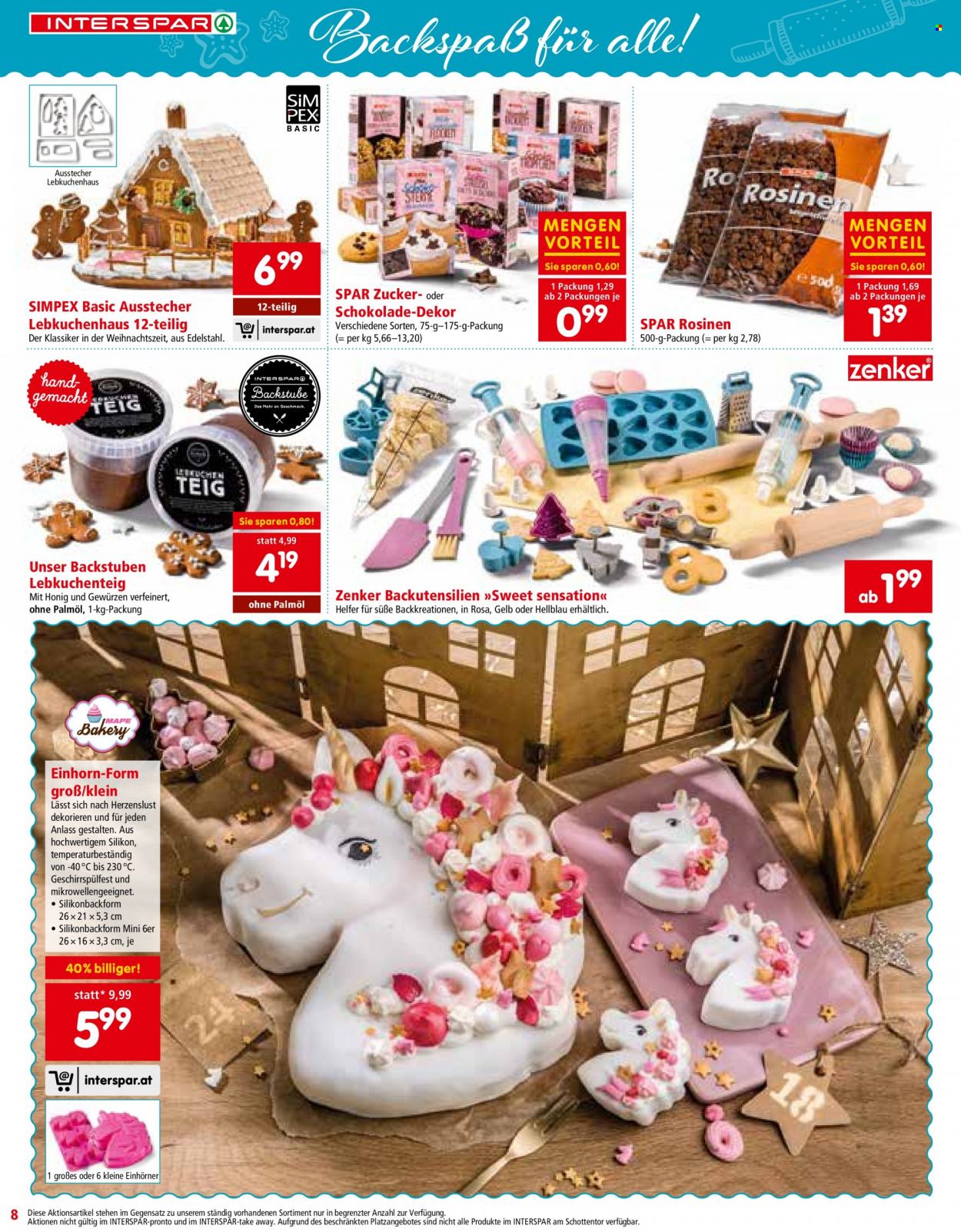Angebote INTERSPAR - 7.10.2021 - 18.12.2021. Seite 8