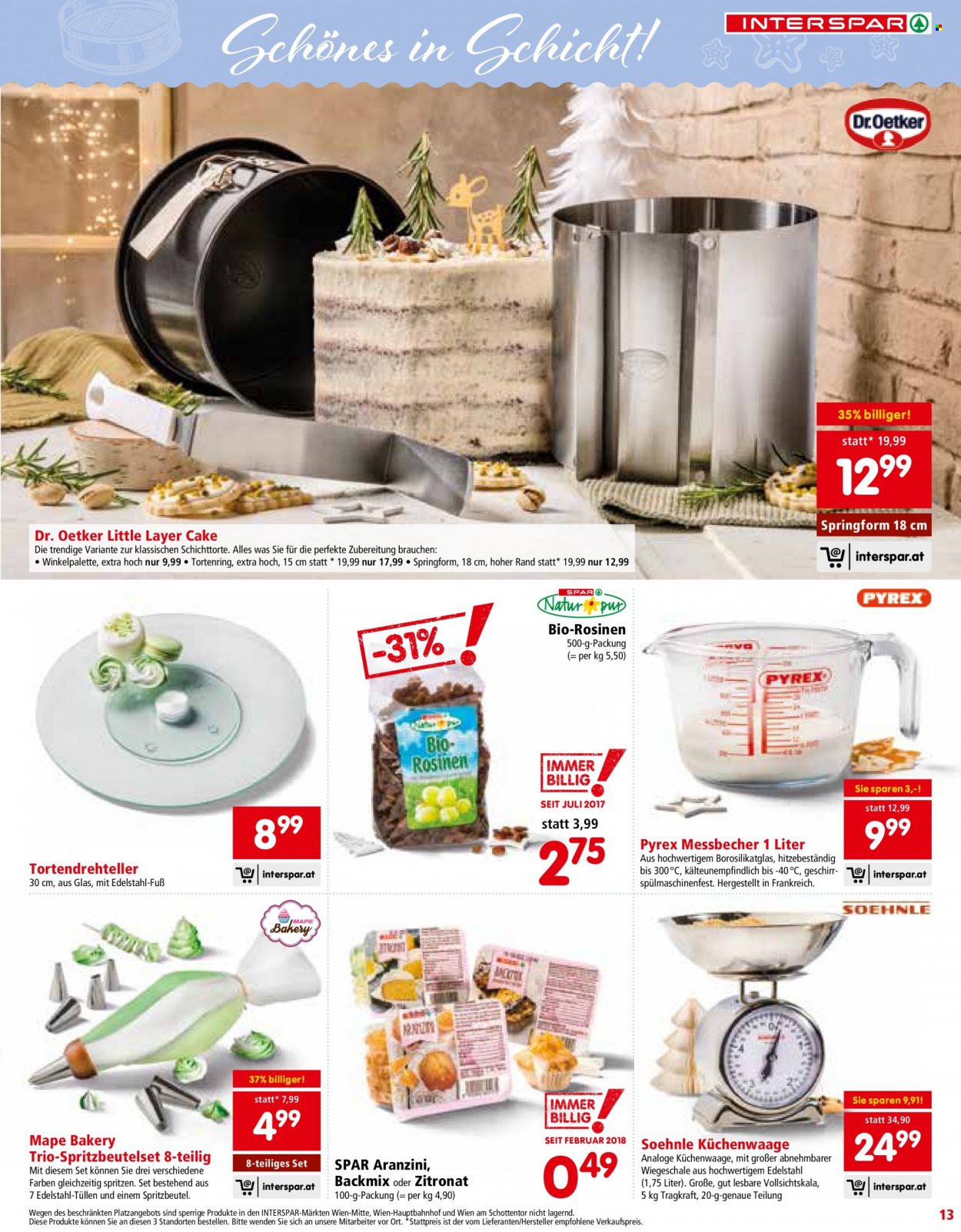 Angebote INTERSPAR - 7.10.2021 - 18.12.2021. Seite 13