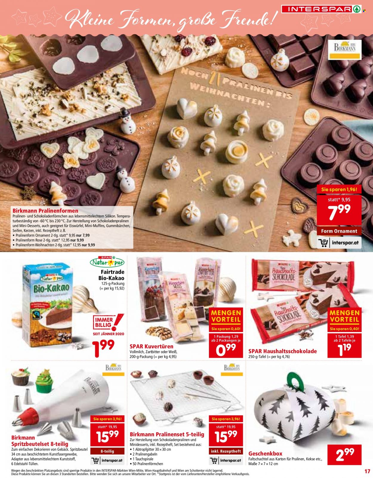 Angebote INTERSPAR - 7.10.2021 - 18.12.2021. Seite 17