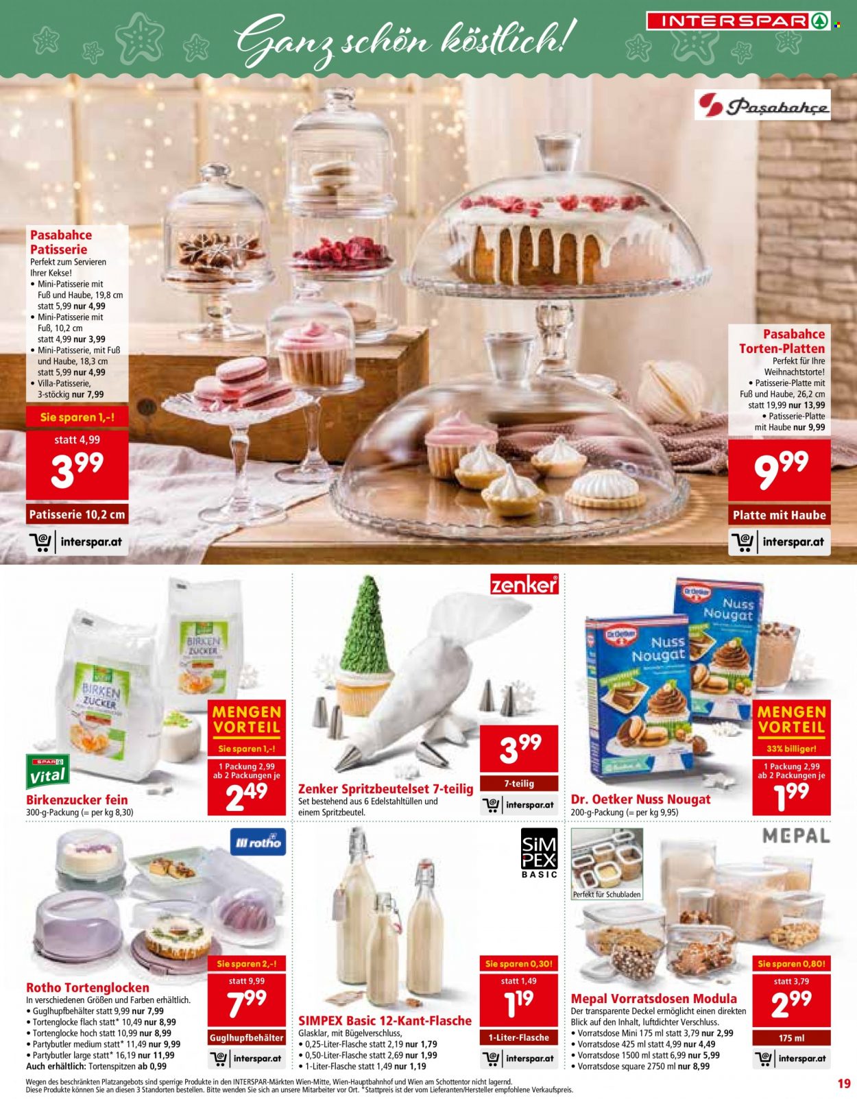 Angebote INTERSPAR - 7.10.2021 - 18.12.2021. Seite 19