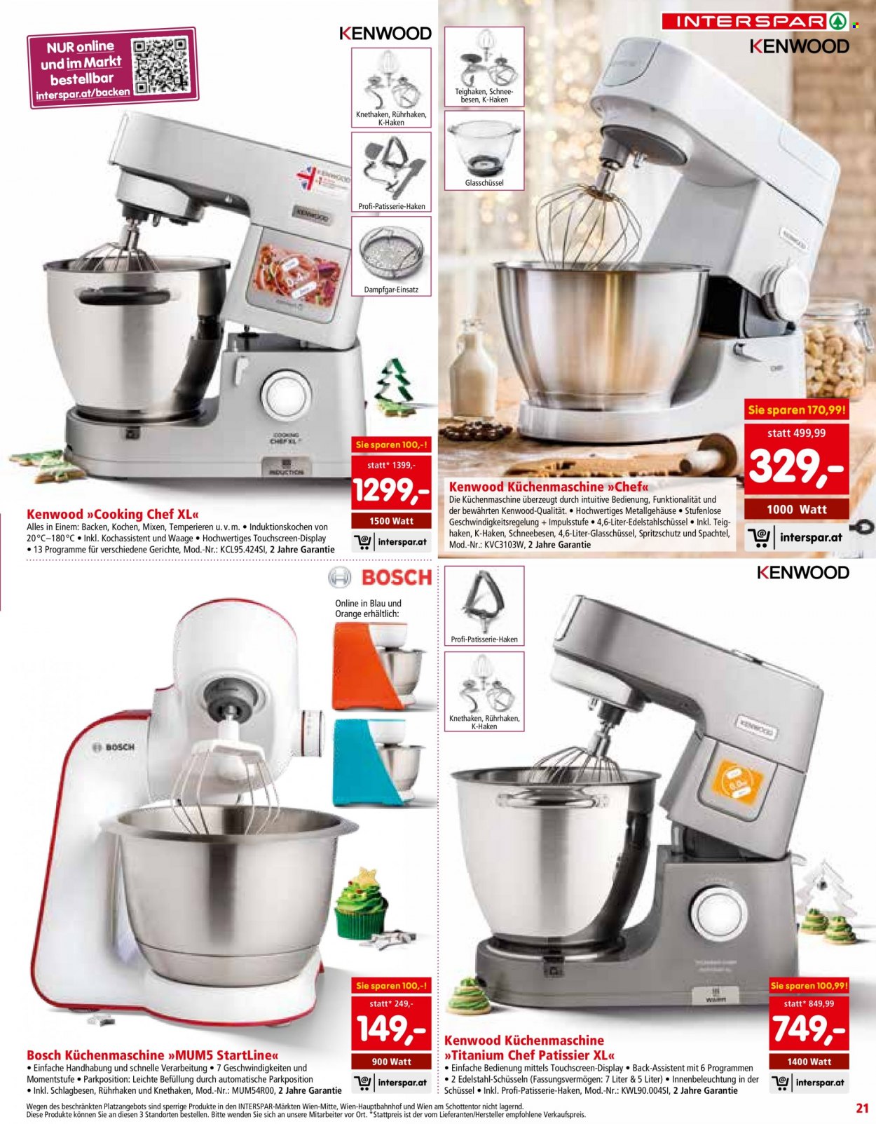 Angebote INTERSPAR - 7.10.2021 - 18.12.2021. Seite 21