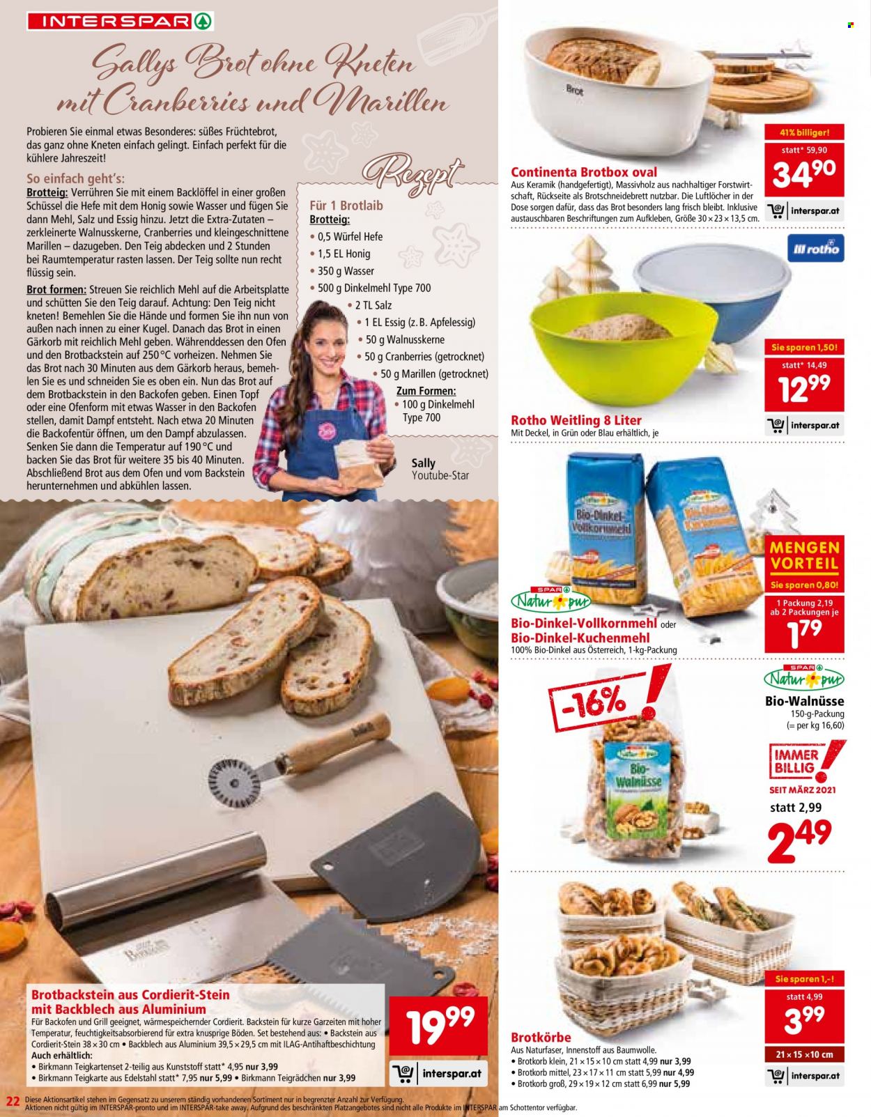 Angebote INTERSPAR - 7.10.2021 - 18.12.2021. Seite 22