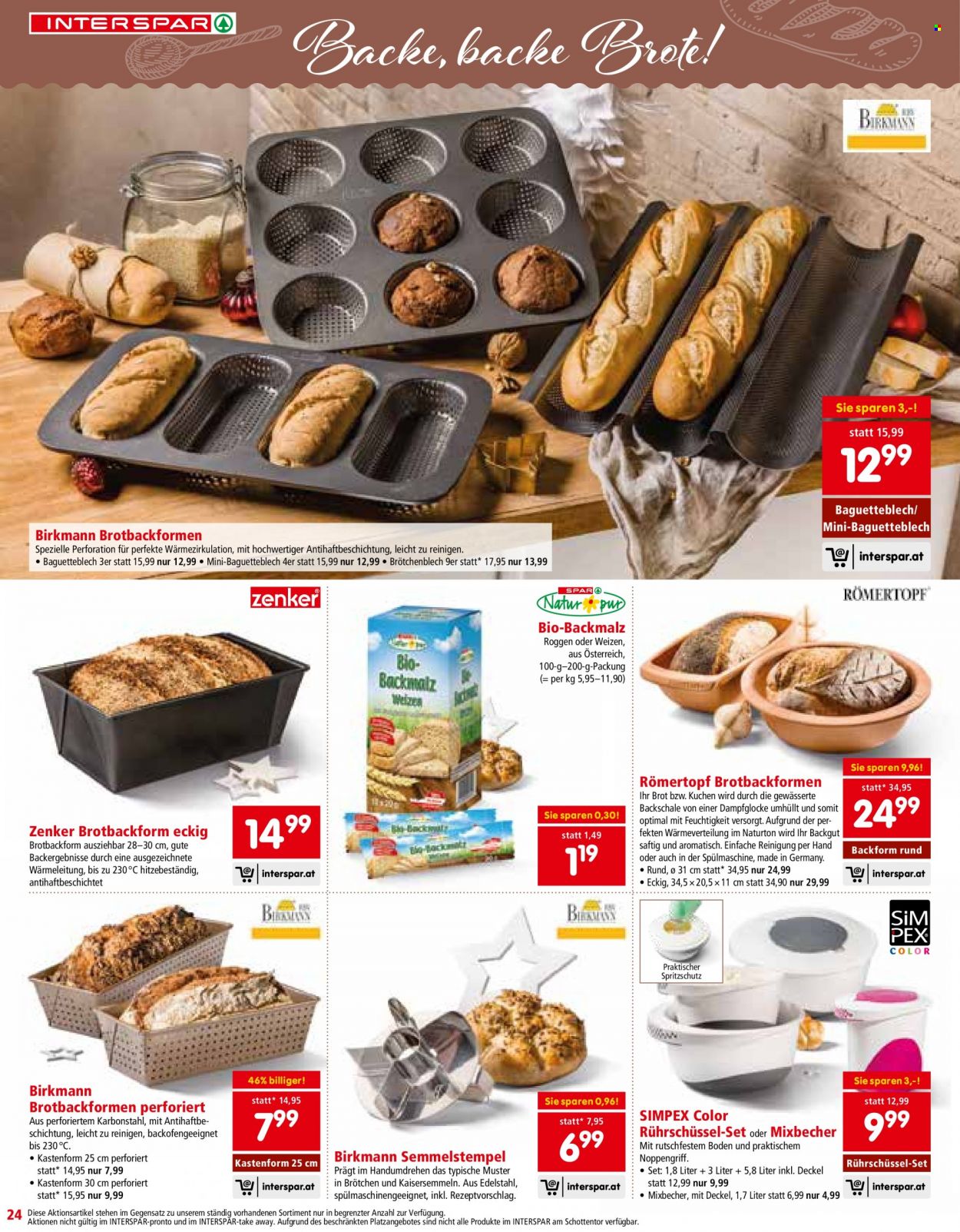 Angebote INTERSPAR - 7.10.2021 - 18.12.2021. Seite 24