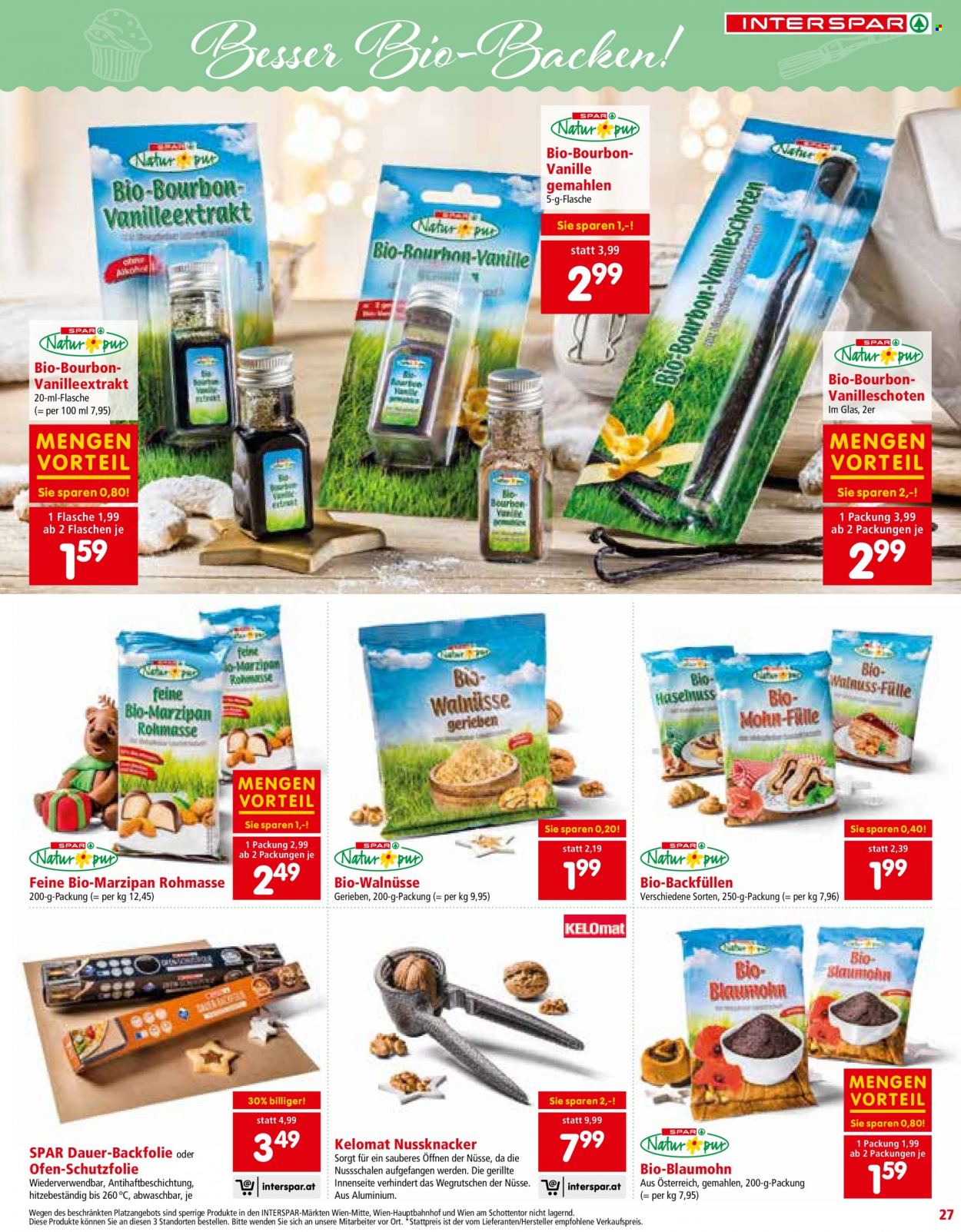 Angebote INTERSPAR - 7.10.2021 - 18.12.2021. Seite 27