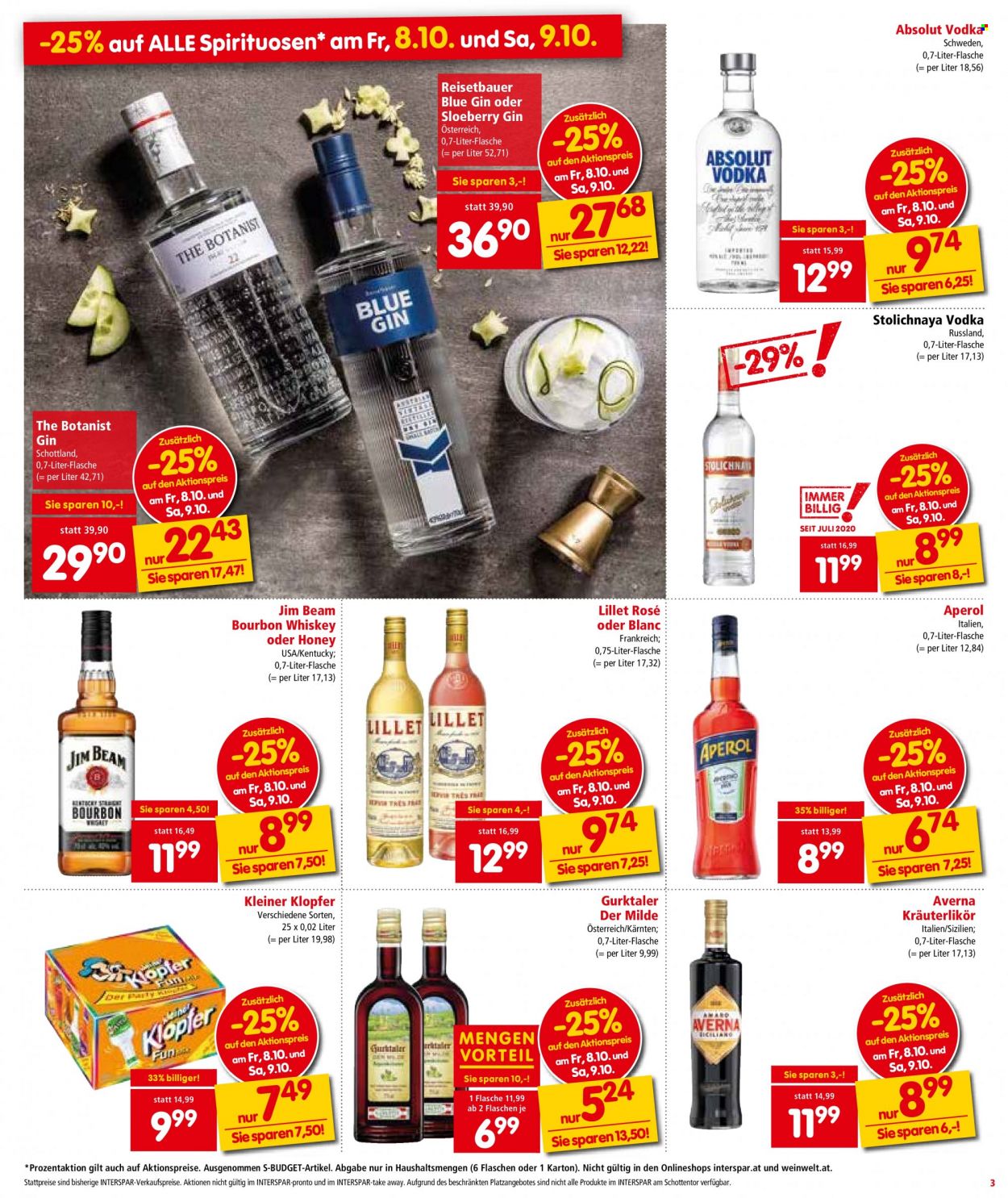 Angebote INTERSPAR - 7.10.2021 - 20.10.2021. Seite 3