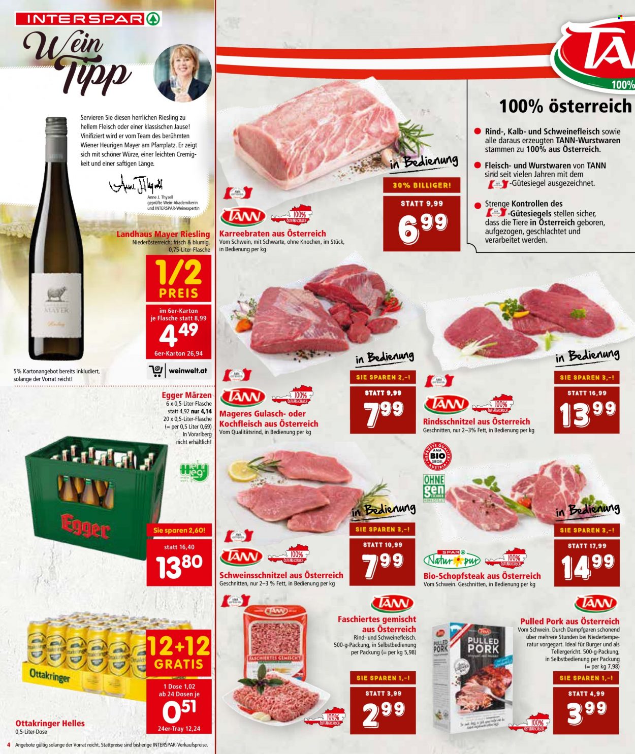 Angebote INTERSPAR - 7.10.2021 - 20.10.2021. Seite 4