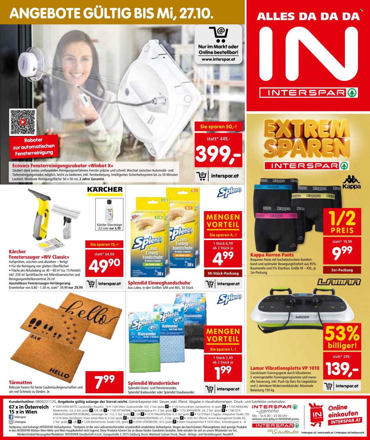 Angebote INTERSPAR - 7.10.2021 - 20.10.2021. Seite 20