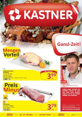 Angebote KASTNER - 11.10.2021 - 23.10.2021.
