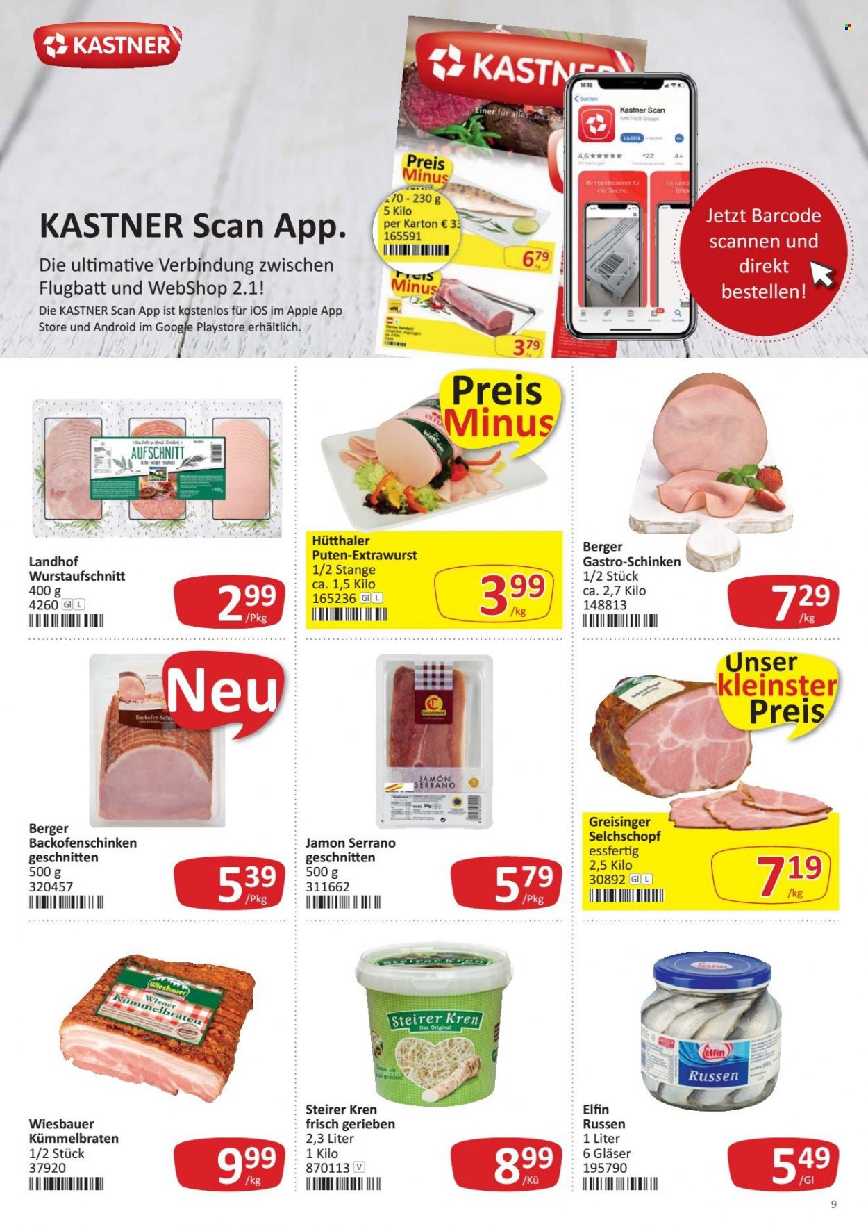Angebote KASTNER - 11.10.2021 - 23.10.2021. Seite 9