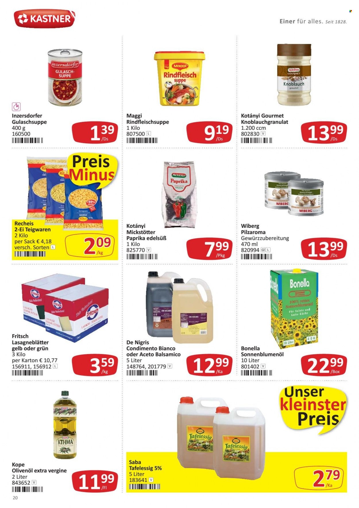 Angebote KASTNER - 11.10.2021 - 23.10.2021. Seite 20