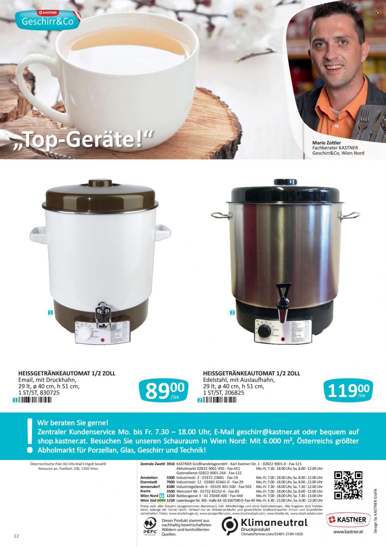 Angebote KASTNER - 25.10.2021 - 1.1.2022. Seite 12