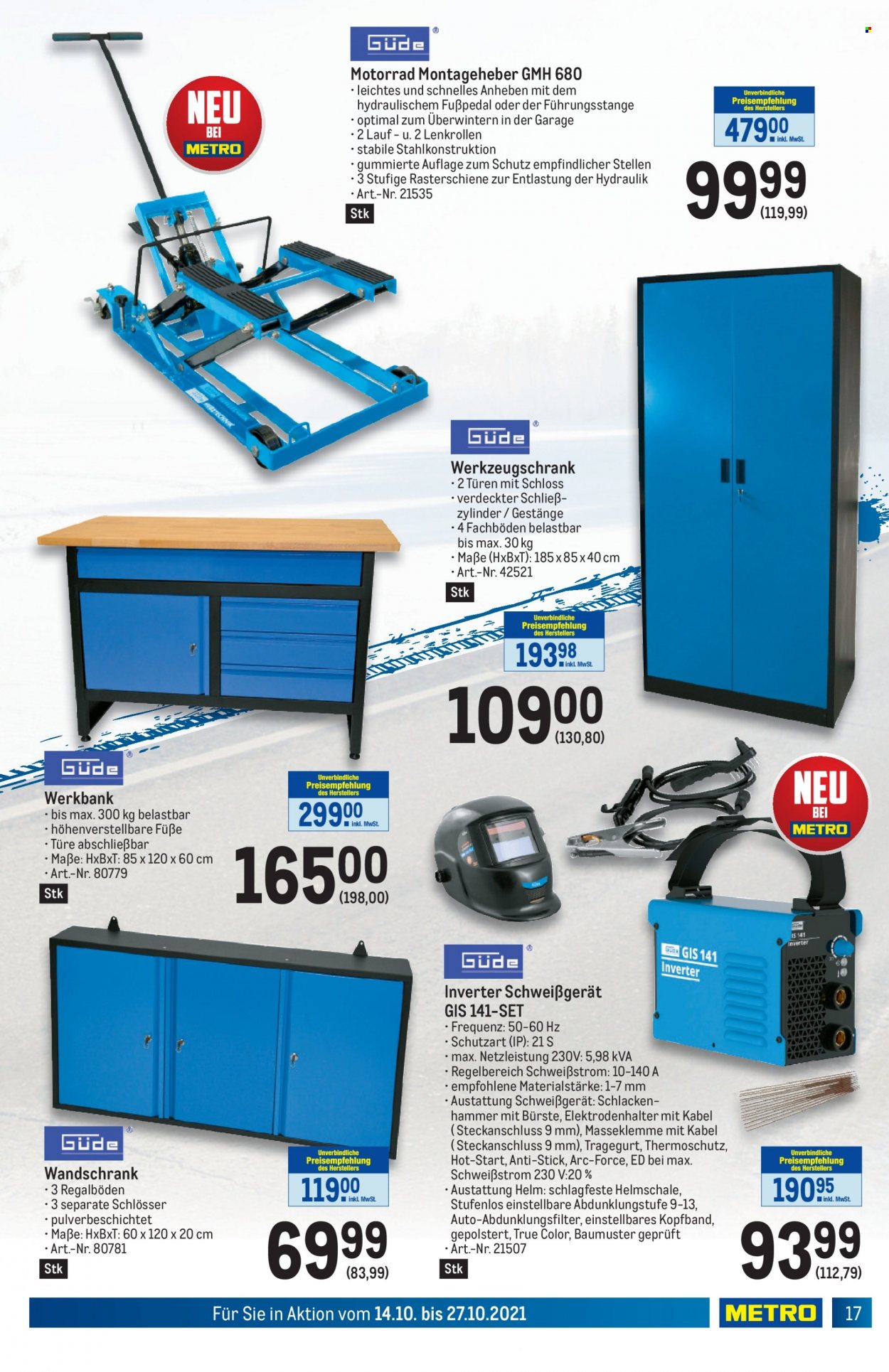 Angebote Metro - 14.10.2021 - 27.10.2021. Seite 17