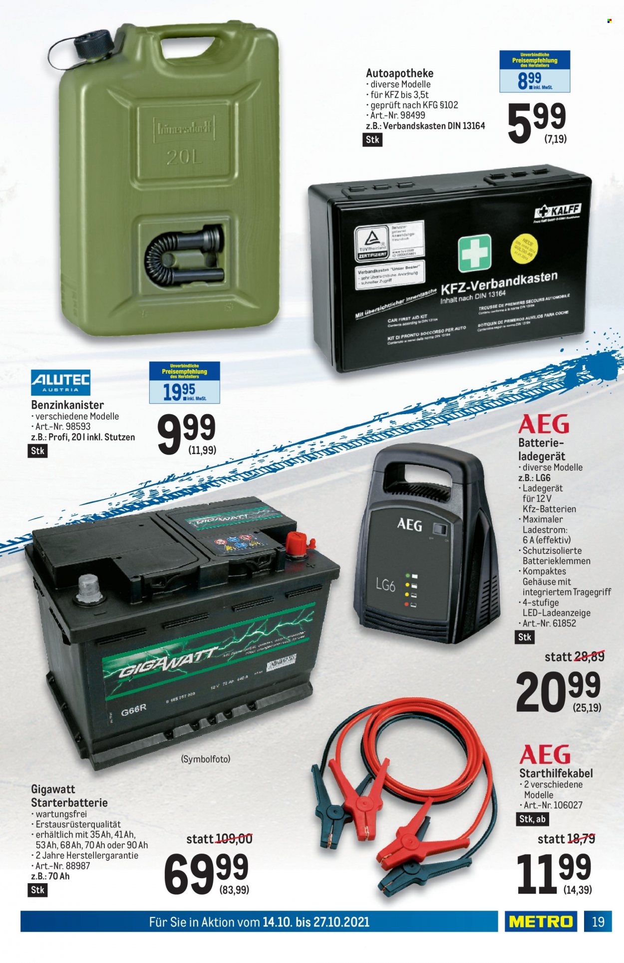 Angebote Metro - 14.10.2021 - 27.10.2021. Seite 19