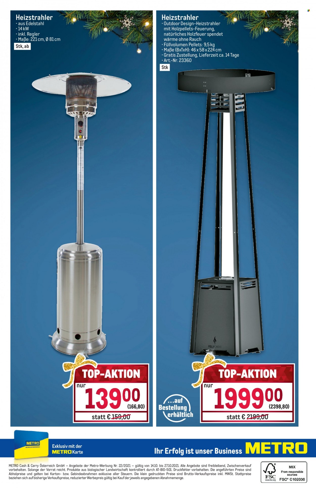 Angebote Metro - 14.10.2021 - 27.10.2021. Seite 40