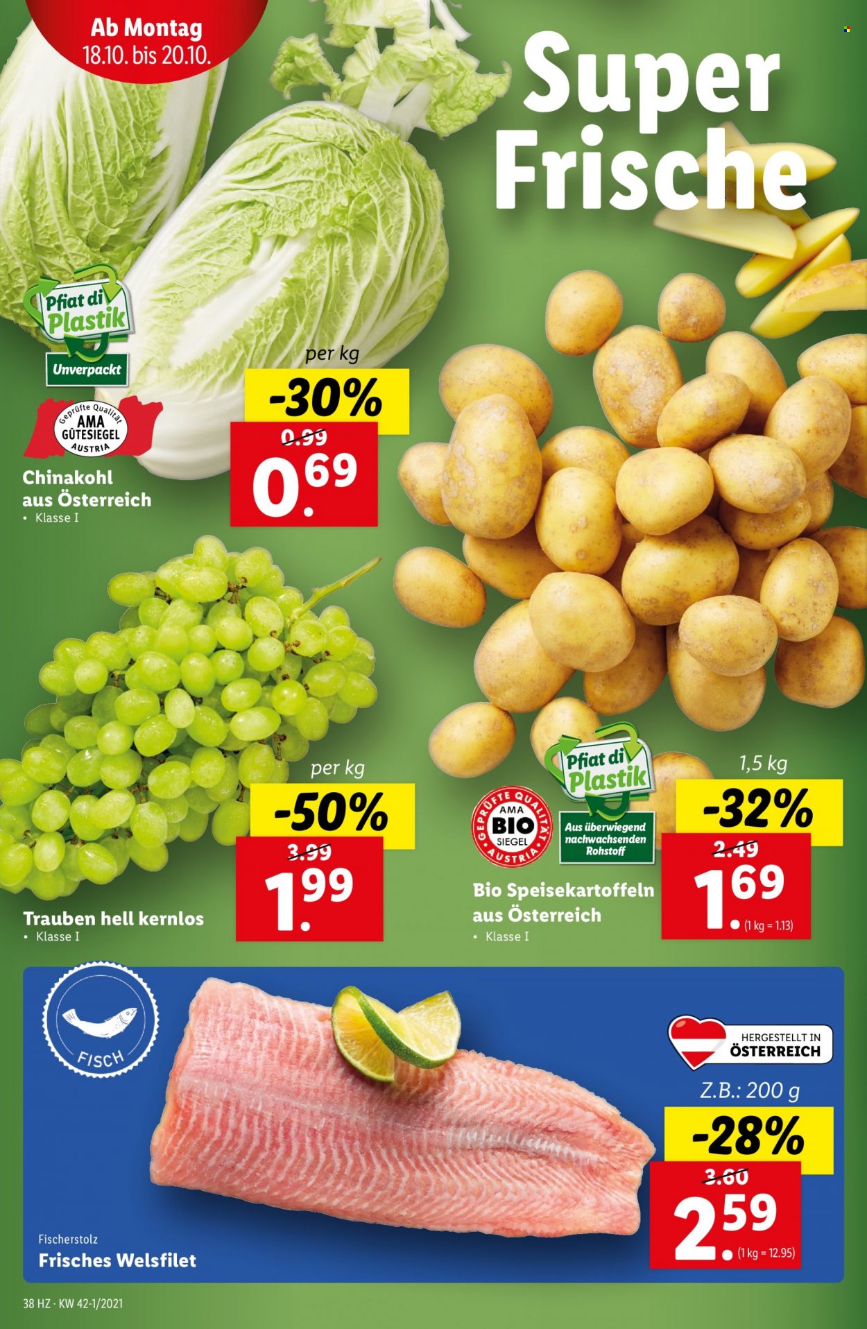 Angebote Lidl - 14.10.2021 - 20.10.2021. Seite 38