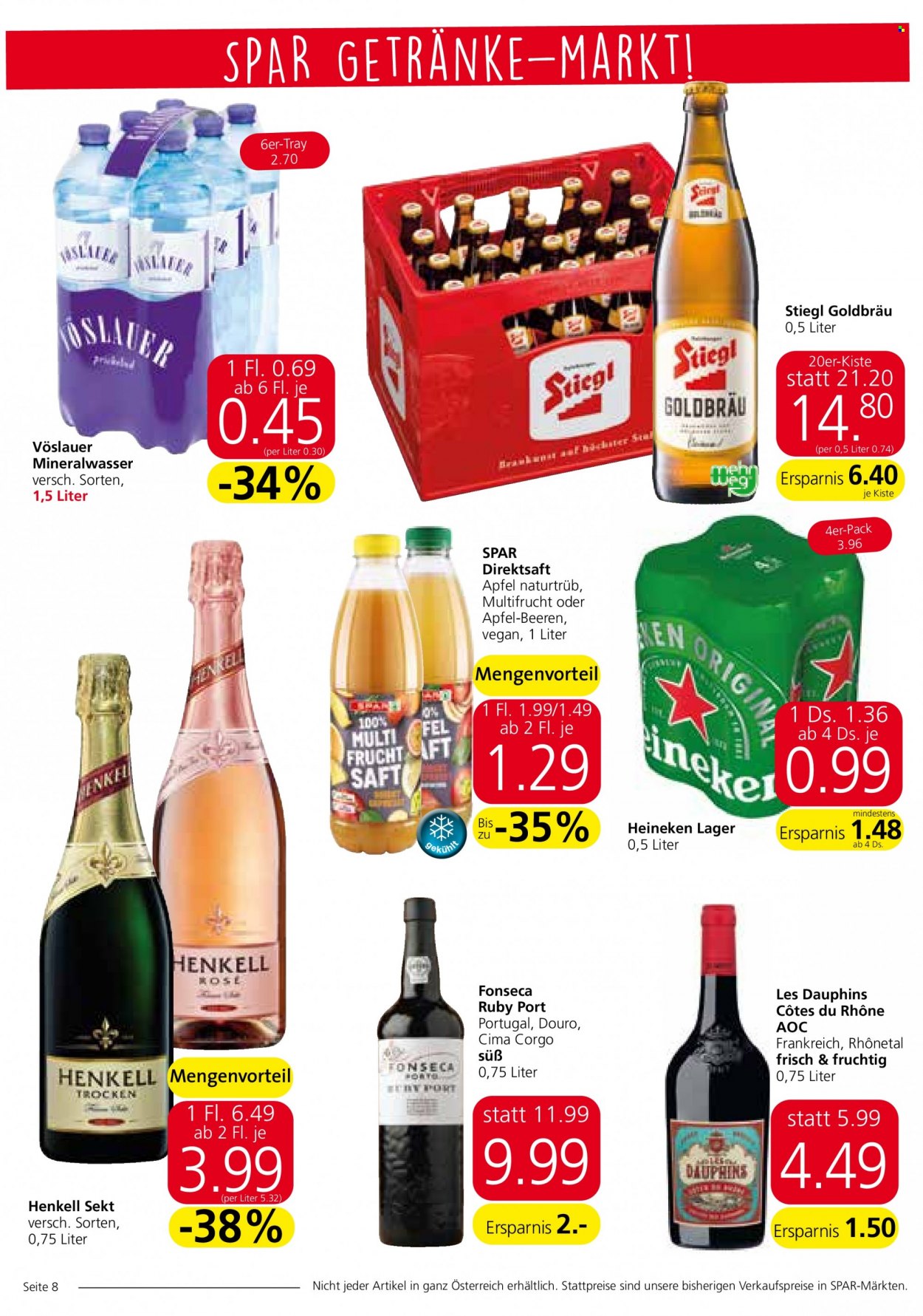 Angebote SPAR - 14.10.2021 - 20.10.2021. Seite 8