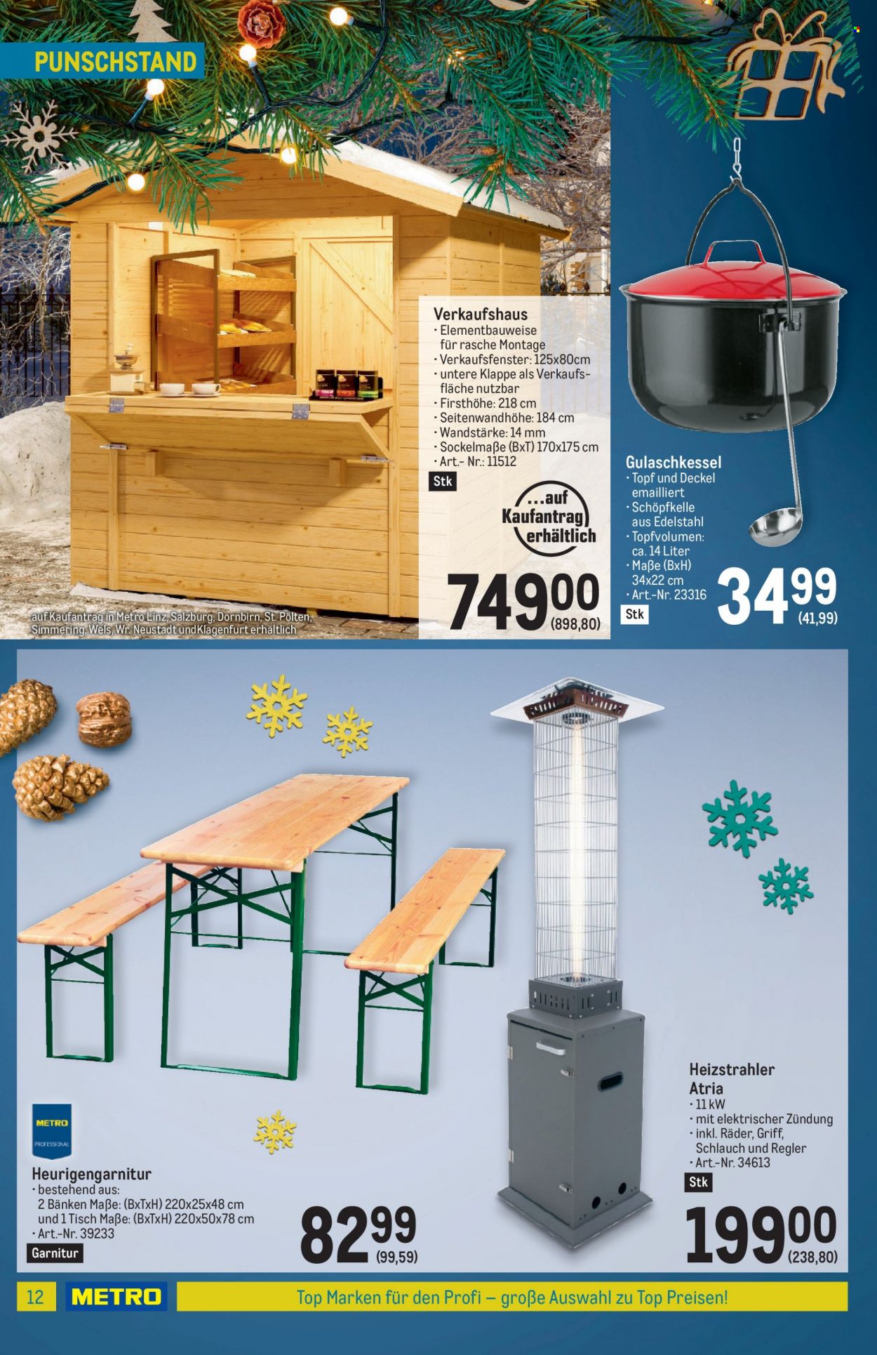 Angebote Metro - 14.10.2021 - 10.11.2021. Seite 12