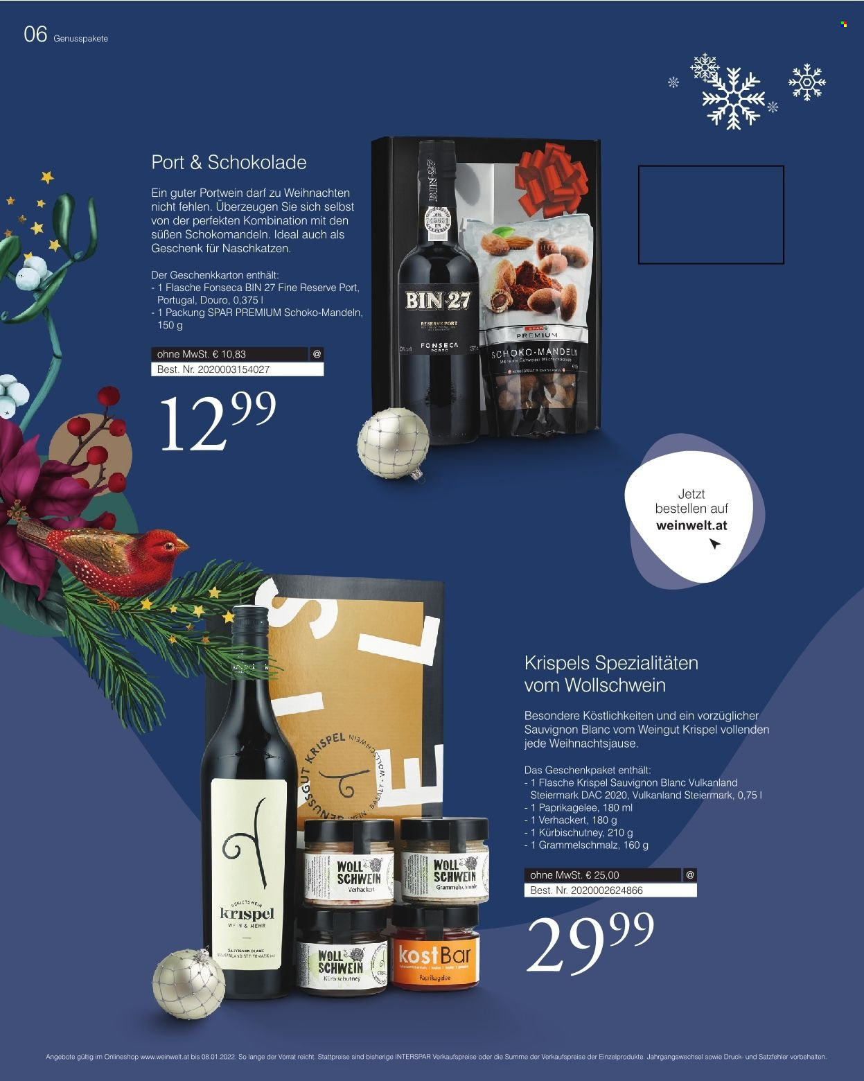 Angebote INTERSPAR - 13.10.2021 - 8.1.2022. Seite 6