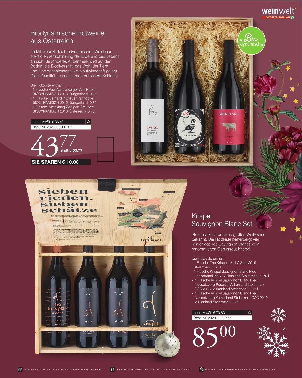 Angebote INTERSPAR - 13.10.2021 - 8.1.2022. Seite 13