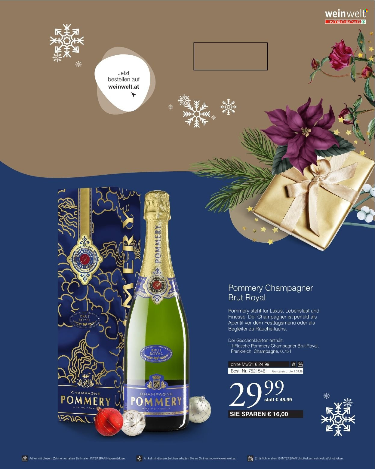 Angebote INTERSPAR - 13.10.2021 - 8.1.2022. Seite 29