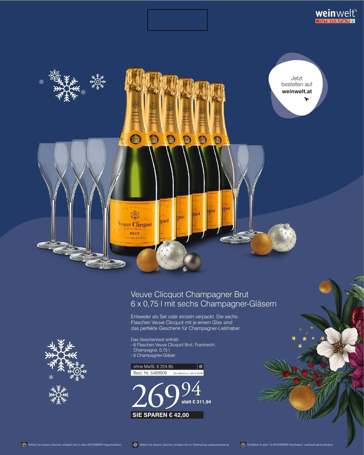 Angebote INTERSPAR - 13.10.2021 - 8.1.2022. Seite 39