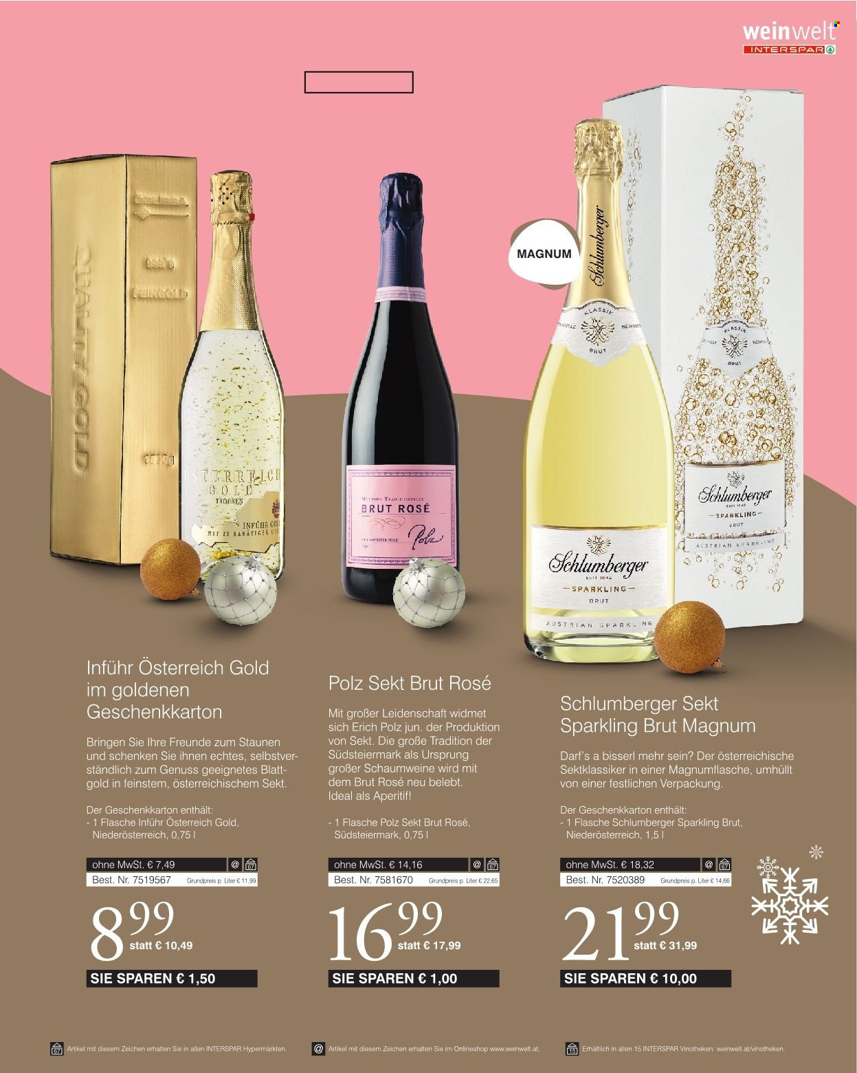 Angebote INTERSPAR - 13.10.2021 - 8.1.2022. Seite 41