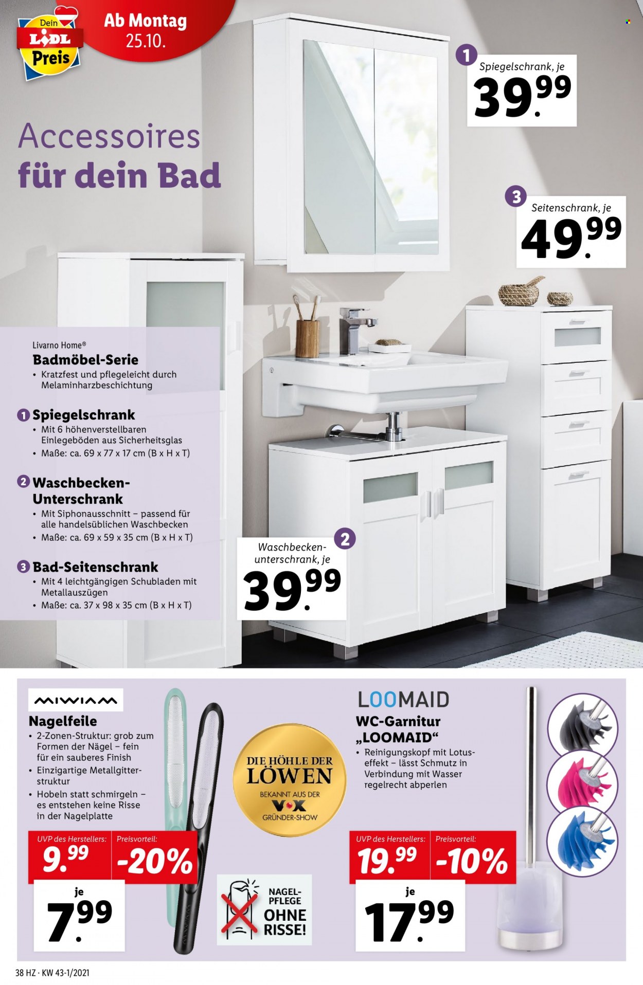 Angebote Lidl - 21.10.2021 - 27.10.2021. Seite 38