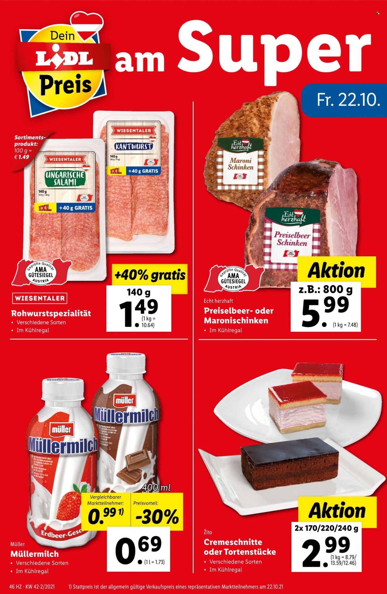 Angebote Lidl - 21.10.2021 - 27.10.2021. Seite 46